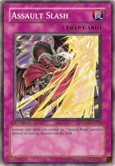 Assault Slash [CRMS-EN074] Common | Jomio and Rueliete's Cards and Comics