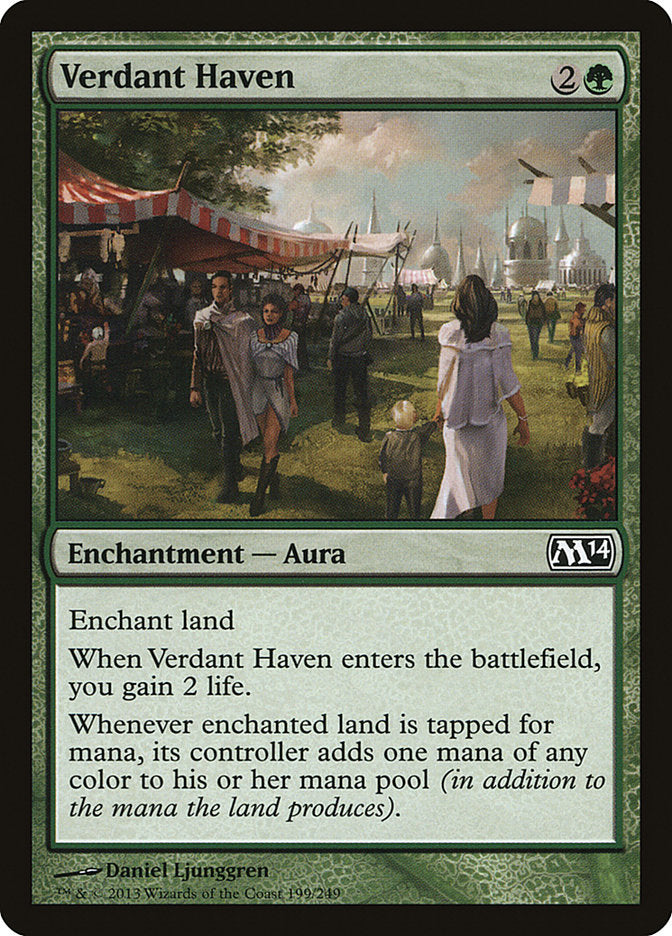 Verdant Haven [Magic 2014] | Jomio and Rueliete's Cards and Comics