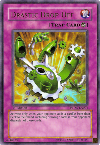 Drastic Drop Off [PTDN-EN074] Ultra Rare | Jomio and Rueliete's Cards and Comics
