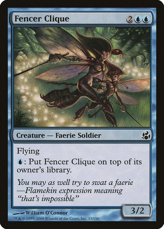 Fencer Clique [Morningtide] | Jomio and Rueliete's Cards and Comics