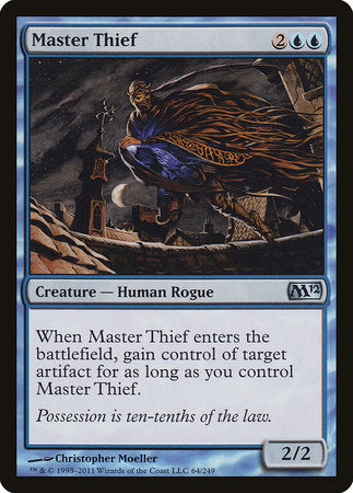 Master Thief [Magic 2012] | Jomio and Rueliete's Cards and Comics