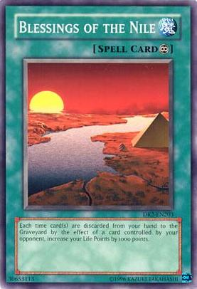 Blessings of the Nile [DR2-EN203] Common | Jomio and Rueliete's Cards and Comics