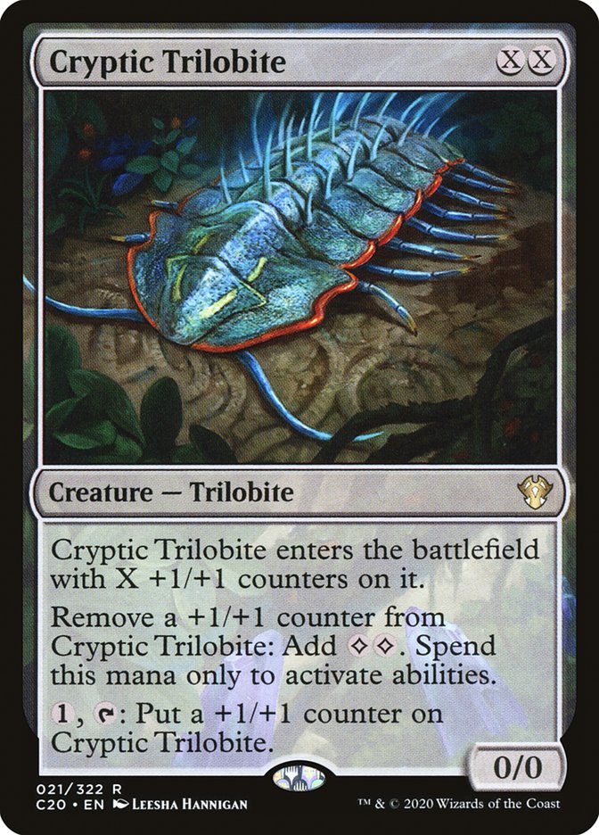 Cryptic Trilobite [Commander 2020] | Jomio and Rueliete's Cards and Comics