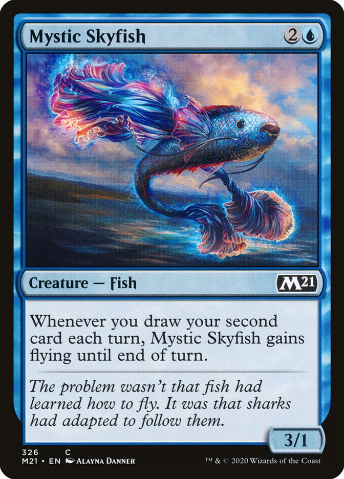 Mystic Skyfish [Core Set 2021] | Jomio and Rueliete's Cards and Comics