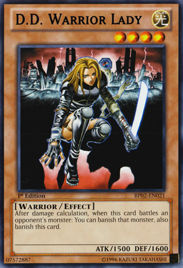 D.D. Warrior Lady [BP02-EN021] Mosaic Rare | Jomio and Rueliete's Cards and Comics