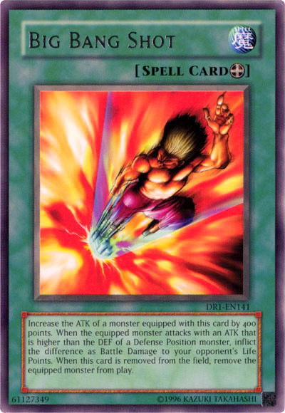 Big Bang Shot [DR1-EN141] Rare | Jomio and Rueliete's Cards and Comics