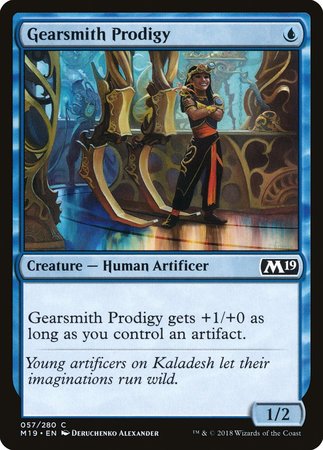 Gearsmith Prodigy [Core Set 2019] | Jomio and Rueliete's Cards and Comics