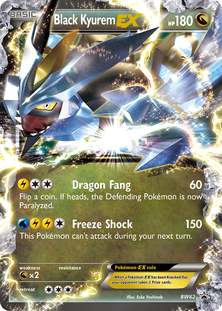 Black Kyurem EX (BW62) [Black & White: Black Star Promos] | Jomio and Rueliete's Cards and Comics