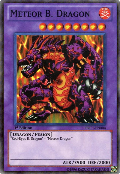 Meteor B. Dragon [PRC1-EN004] Super Rare | Jomio and Rueliete's Cards and Comics