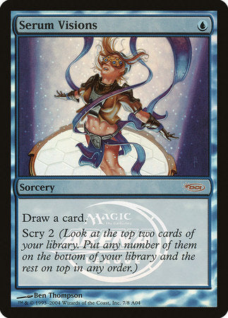 Serum Visions [Arena League 2004] | Jomio and Rueliete's Cards and Comics