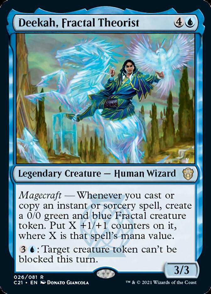 Deekah, Fractal Theorist [Commander 2021] | Jomio and Rueliete's Cards and Comics