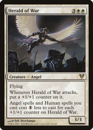 Herald of War [Avacyn Restored] | Jomio and Rueliete's Cards and Comics