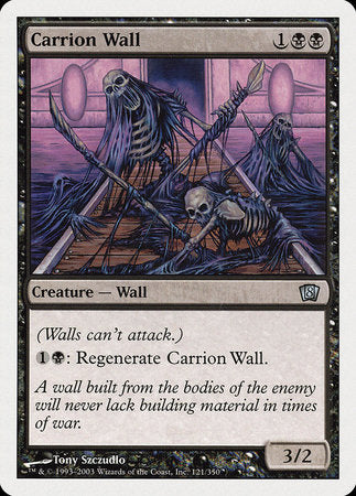Carrion Wall [Eighth Edition] | Jomio and Rueliete's Cards and Comics