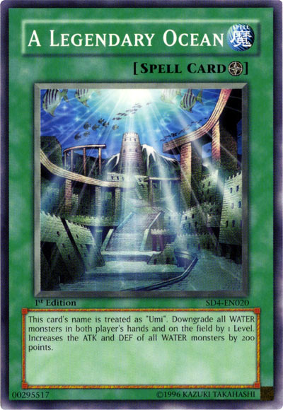 A Legendary Ocean [SD4-EN020] Common | Jomio and Rueliete's Cards and Comics