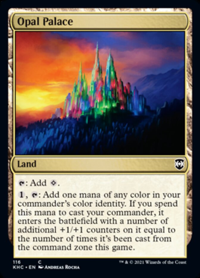 Opal Palace [Kaldheim Commander] | Jomio and Rueliete's Cards and Comics