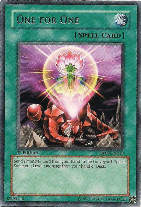 One for One [DP09-EN018] Rare | Jomio and Rueliete's Cards and Comics
