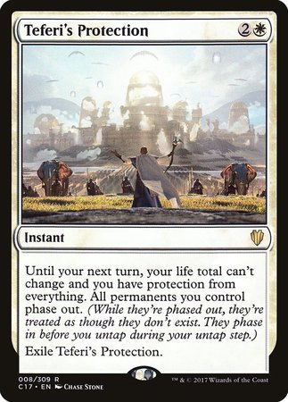 Teferi's Protection [Commander 2017] | Jomio and Rueliete's Cards and Comics