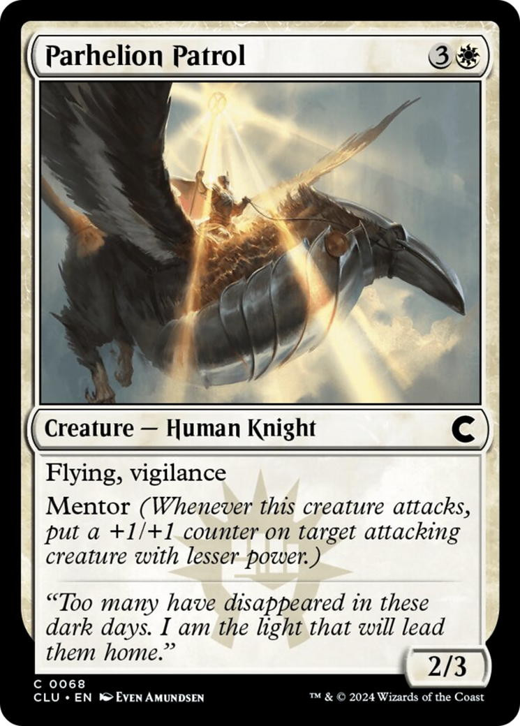 Parhelion Patrol [Ravnica: Clue Edition] | Jomio and Rueliete's Cards and Comics