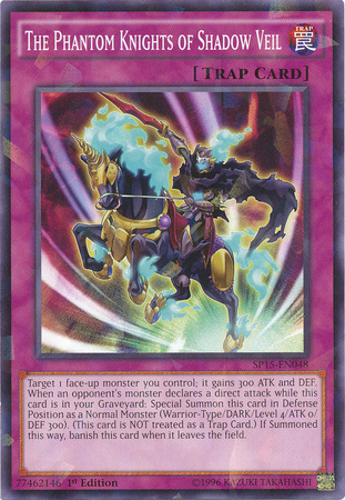 The Phantom Knights of Shadow Veil [SP15-EN048] Shatterfoil Rare | Jomio and Rueliete's Cards and Comics