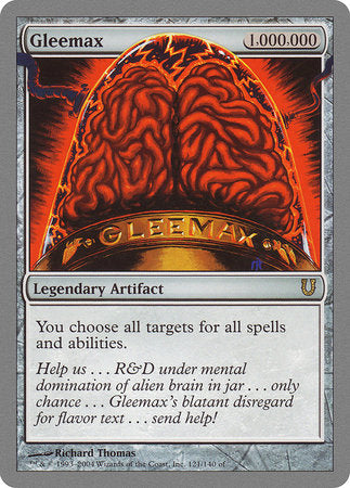 Gleemax [Unhinged] | Jomio and Rueliete's Cards and Comics