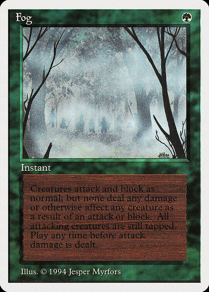 Fog [Summer Magic / Edgar] | Jomio and Rueliete's Cards and Comics