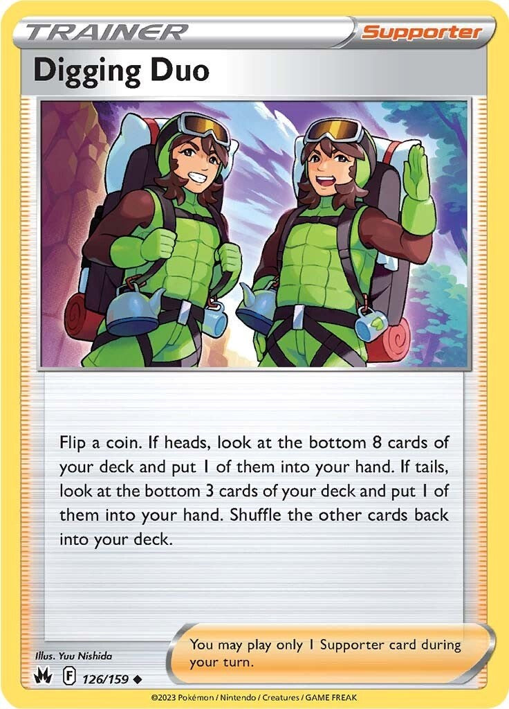 Digging Duo (126/159) [Sword & Shield: Crown Zenith] | Jomio and Rueliete's Cards and Comics