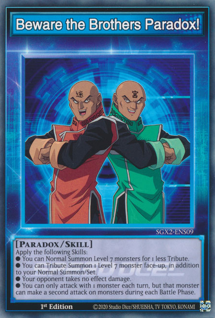 Beware the Brothers Paradox! [SGX2-ENS09] Common | Jomio and Rueliete's Cards and Comics