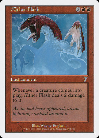 Aether Flash [Seventh Edition] | Jomio and Rueliete's Cards and Comics