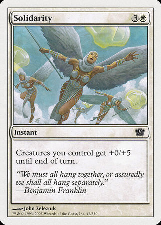 Solidarity [Eighth Edition] | Jomio and Rueliete's Cards and Comics