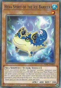 Hexa Spirit of the Ice Barrier [SDFC-EN004] Common | Jomio and Rueliete's Cards and Comics