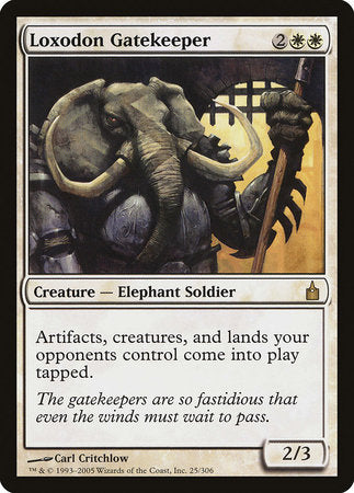 Loxodon Gatekeeper [Ravnica: City of Guilds] | Jomio and Rueliete's Cards and Comics