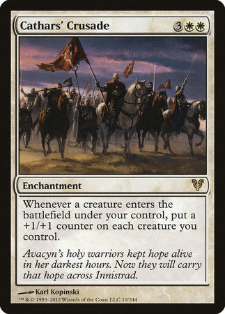 Cathars' Crusade [Avacyn Restored] | Jomio and Rueliete's Cards and Comics