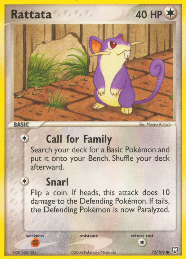 Rattata (72/109) [EX: Team Rocket Returns] | Jomio and Rueliete's Cards and Comics