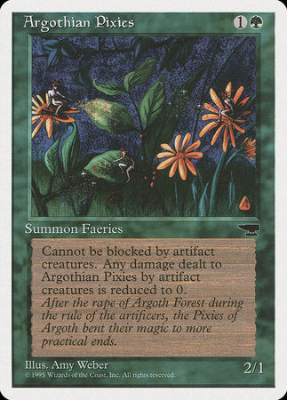 Argothian Pixies [Chronicles] | Jomio and Rueliete's Cards and Comics