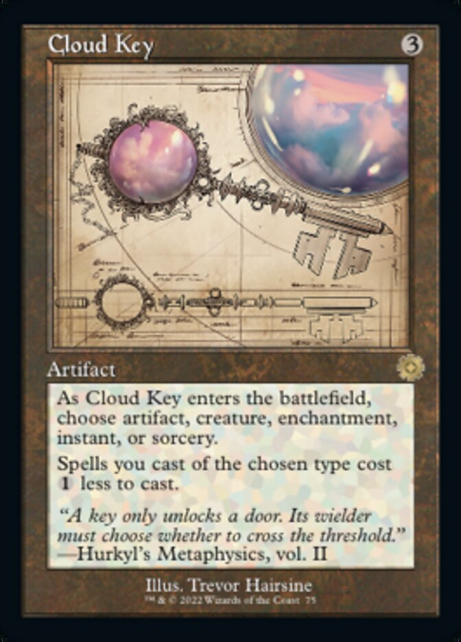 Cloud Key (Retro Schematic) [The Brothers' War Retro Artifacts] | Jomio and Rueliete's Cards and Comics