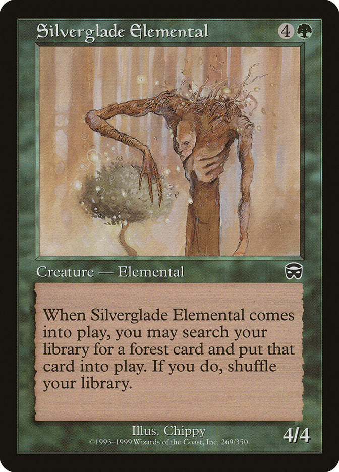 Silverglade Elemental [Mercadian Masques] | Jomio and Rueliete's Cards and Comics