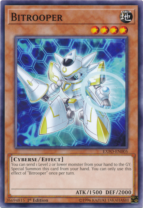 Bitrooper [EXFO-EN005] Common | Jomio and Rueliete's Cards and Comics