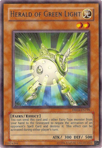 Herald of Green Light [DR04-EN198] Common | Jomio and Rueliete's Cards and Comics
