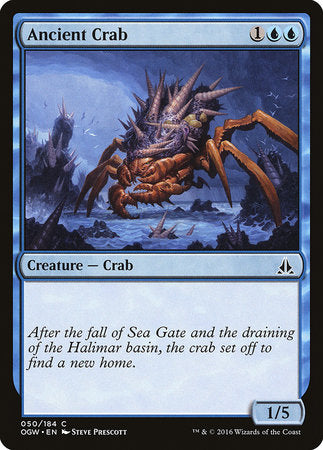 Ancient Crab [Oath of the Gatewatch] | Jomio and Rueliete's Cards and Comics