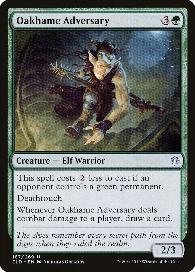 Oakhame Adversary [Throne of Eldraine] | Jomio and Rueliete's Cards and Comics