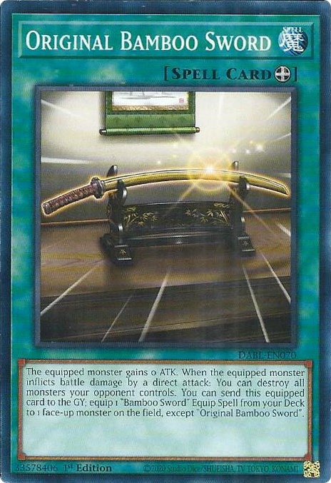 Original Bamboo Sword [DABL-EN070] Common | Jomio and Rueliete's Cards and Comics