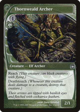 Thornweald Archer [Future Sight] | Jomio and Rueliete's Cards and Comics