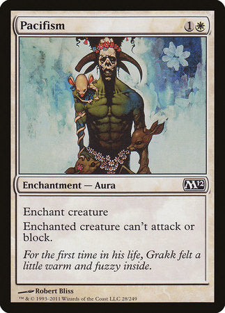 Pacifism [Magic 2012] | Jomio and Rueliete's Cards and Comics