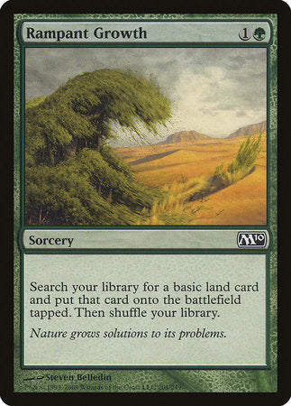 Rampant Growth [Magic 2010] | Jomio and Rueliete's Cards and Comics