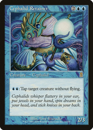 Cephalid Retainer [Odyssey] | Jomio and Rueliete's Cards and Comics