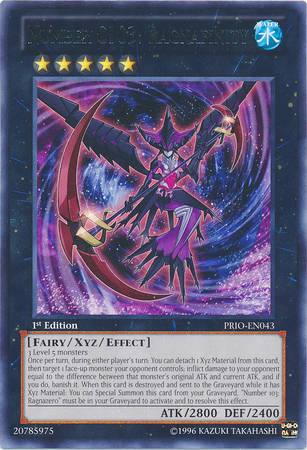 Number C103: Ragnafinity [PRIO-EN043] Rare | Jomio and Rueliete's Cards and Comics