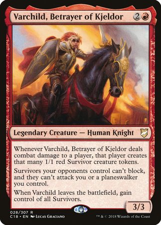 Varchild, Betrayer of Kjeldor [Commander 2018] | Jomio and Rueliete's Cards and Comics