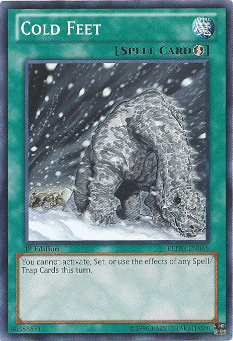 Cold Feet [REDU-EN065] Common | Jomio and Rueliete's Cards and Comics