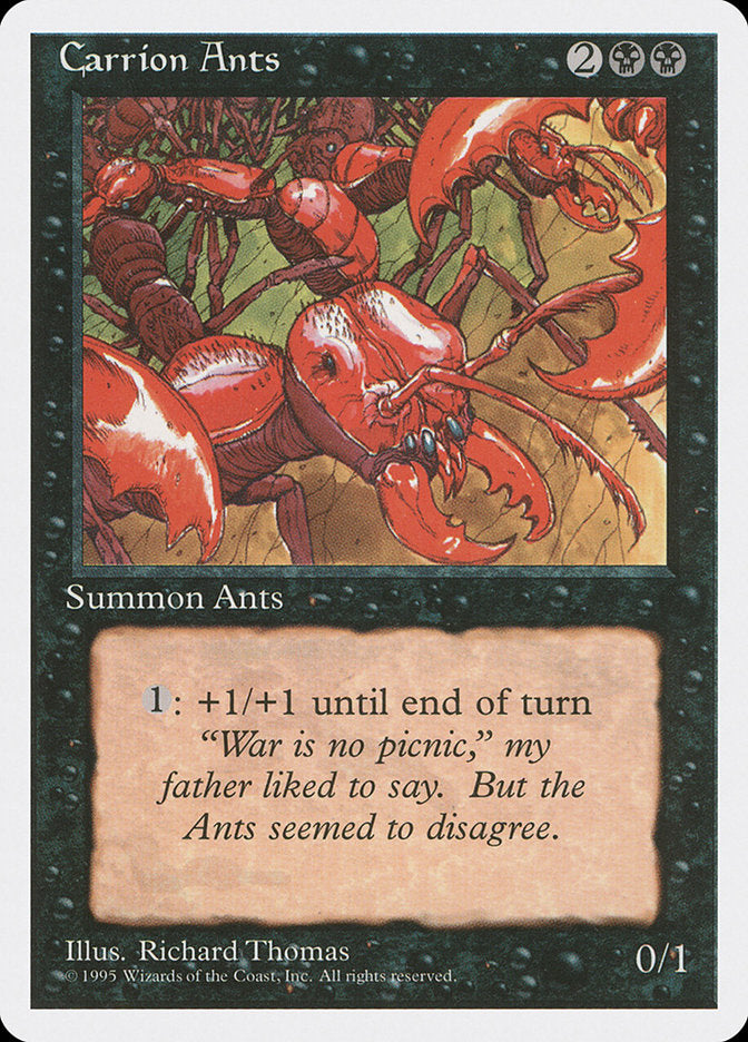 Carrion Ants [Fourth Edition] | Jomio and Rueliete's Cards and Comics