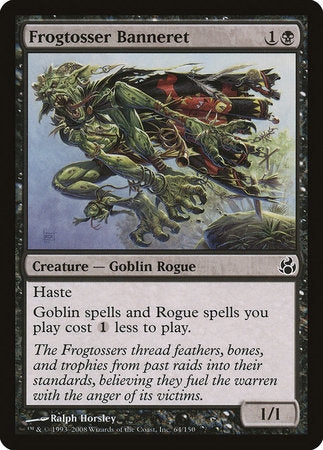 Frogtosser Banneret [Morningtide] | Jomio and Rueliete's Cards and Comics